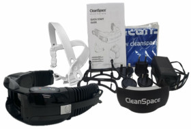 Maska oddechowa M, S Czarny Zestawy startowe do zasilanych masek oddechowych