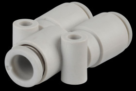 Y-branch connector, 3x Ø 8 mm