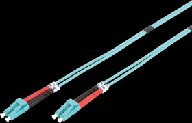 DK-2533-02/3 Fiber Optic Multimode Patch Cord, OM 3, LC / LC