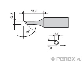 Grot do stacji GOOT RX-802AS i RX-852AS - 2CD
