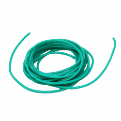 Silicone Cover Stranded-Core Wire - 2m 26AWG Green