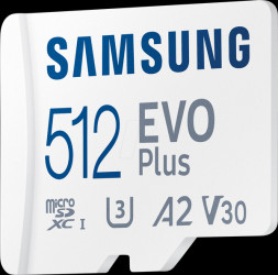 MB-MC512SA/EU microSDXC memory card 512 GB, Samsung, EVO Plus