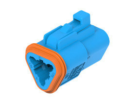 Złącze samochodowe 3-pinowe TE Connectivity 2-rzędowe Żeński 13A DT06-3S Kabel Kabel wTYK 3-DROŻNY