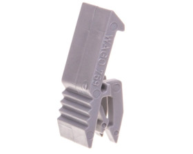 Zaczep montażowy do wtyków 2-torowych szary 769-430 /25szt./