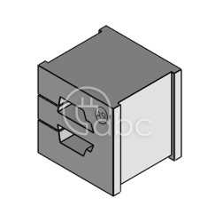 Moduł uszczelniający KT specjalny, mały, KT-ASI-2, z otworami 2xASI, 39922