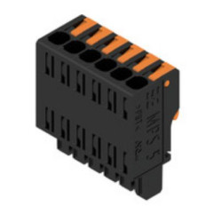 Złącze PCB 6 -pinowe raster 5mm Montaż na płytce drukowanej Żeński Weidmüller