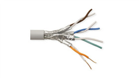 Roline S/Ftp (Pimf) Kabel Cat.6 (Class E) Massief, Awg 23, Lsoh, 300M