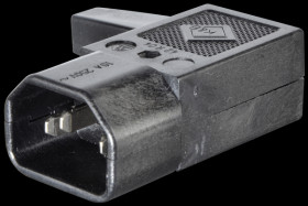 42R04.1111 IEC plug, angled 90° to right