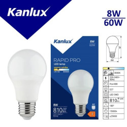 Żarówka LED E27 RAPID PRO v2 E27-WW 810lm 3000K barwa ciepła 22947