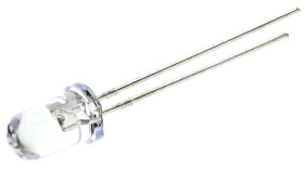 LED, THT, Zielony, 2-Pin, 4 V, 15°, Cree LED