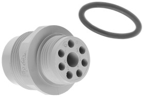 Wtyk Din 7 -pinowe Męski Montaż na panelu 250 V AC