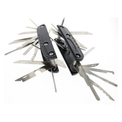 Klucz radia - zestaw 24253 OEM 2x15szt radii samochod. wyjmaki