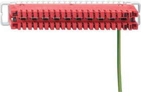 Listwa przyłączeniowa LSA Rutenbeck VE 10 LSA E 2600250, 1 szt.