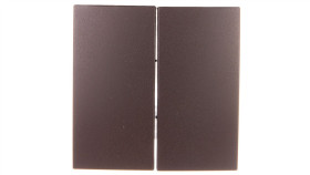 Simon 54 Klawisz Podwójny Łącznika Schodowego Do Sw6/2M Brąz Mat Dkw6/2/46