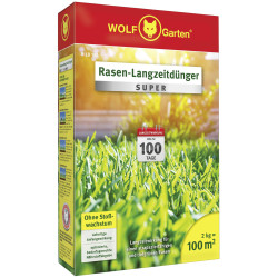 WOLF-Garten 3831025 R-LD Lawn Feed Long-Lasting Nutrients 100 sqm