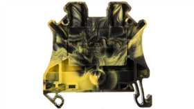 Złączka Szynowa 2-Przewodowa 4Mm2 Czarno-Żółta Ex Ut 4-Fe 3047617 /50Szt./