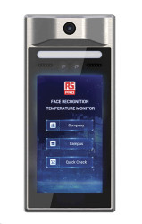 Wejściowe, system: Funkcja rozpoznawania twarzy z termometrem na podczerwień, 12V, 268mm