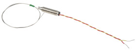 Termopara z izolacją mineralną K średnica 0.5mm długość 500mm Końcówka z gołym kablem RS PRO