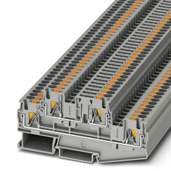 Listwa zaciskowa rozłączna Phoenix Contact 10 → 24AWGWciskane PTTB 4-TG BU 28A 500 V