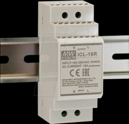 ICL-16R Inrush Current Limiter, Rail Mounting, 16 A