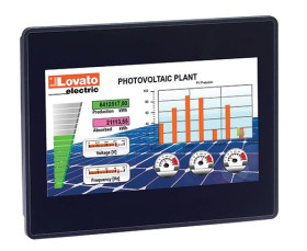 Panel HMI 10 cali Lovato LRHA TFT