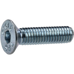 R-TECH 337384 M3 X 12 Hex Socket Countersunk Screws Steel BZP - Pack Of 100