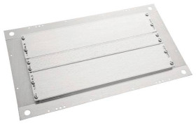 Płytka bazowa Hager (S x W) 850 mm x 14 mm stal 3 części