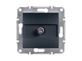 ASFORA Gniazdo antenowe SAT końcowe (1dB) antracyt EPH3700171 SCHNEIDER ELECTRIC