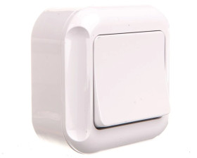 TURKUS-BIS Przycisk zwierny /dzwonek/ n/t biały WNT-7Tb