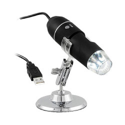 PCE Instruments PCE-MM 800 USB Microscope 1600x Zoom 8 LEDs 1600x1200 px