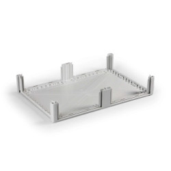 Podstawa obudowy Cubo P 400x600x102mm 6 otworów dla ścianek PPCF406010B6