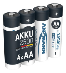 Akumulator AA NiMH, 2.5Ah Tak 1.2V Ansmann Ansmann MaxE