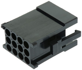 Osłona złącza 12-pinowe Męski 3-rzędowe raster: 5.08 mm ITT Cannon Montaż zatrzaskowy Trident Prosty Złącze Cannon