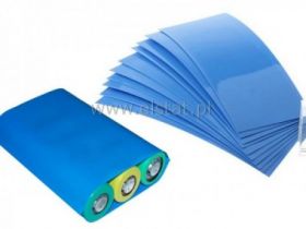 Folia termokurczliwa na 3 akumulatory 18650; 1szt