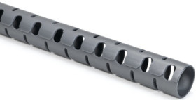 Cable bundle hose, bundle-Ø 13 to 16 mm, PP, silver, 2 m, 161-64206