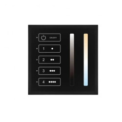 Panel LED naścienny Skydance - CCT - 4 strefy - DALI Bus/24V - TL4-2D(B)