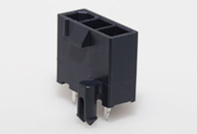 Wtyk PCB 3-pinowe raster: 4.2mm -rzędowe Molex Przewlekany