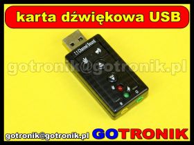 Karta dźwiękowa USB / stereo 7.1
