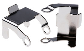 Akcesorium złącza Wtyk 3 + PE Wspornik Srebro