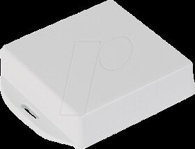 1551WXFLGY Waterproof miniature case, 80 x 80 x 22 mm, grey