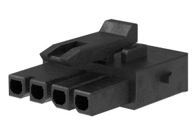 Obudowa złącza zagniatanego 4-pinowe -rzędowe raster: 3mm Molex Gniazdo 215759-1004
