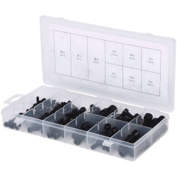 KS Tools 970.0390 Hexagon Screws Assortment, Metric, 106 Pcs