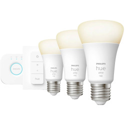 Philips 871951428913000 Hue LED Bulb E27 3er Set 1050lm Dimmer Warm White