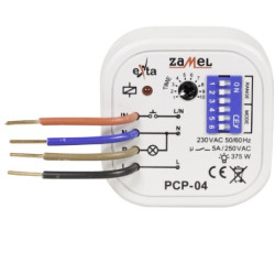 PCP-04 Przekaźnik czasowy 230V AC do puszki ZAMEL