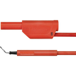 Sch&#xFC;tzinger AL 8321/ZPK/1/100/RT Adapter 4mm Test Probe Red 1pc
