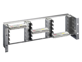 Rittal Moduł montażowyseria: DKtyp: Moduł montażowydo użytku z: Paski LSA 1 Per Pack 124 mm 482.6 mm