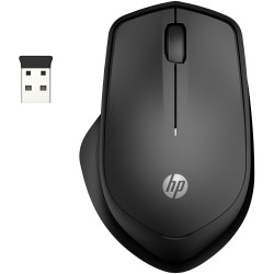 HP 19U64AA#ABB Mouse 3 Button Black Radio Wireless Mice Keyboards &amp; Mice