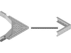 Łącznik dostawny koryt LSDKH160 214016 BAKS
