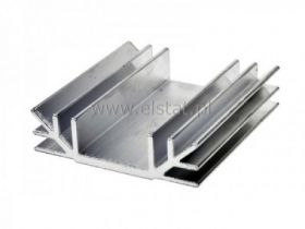 Radiator 70 x 75 x 19mm aluminiowy