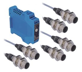 LV250PCT/EA/SA Zestaw - bariera z trzema wiązkami świetlnymi złożona z jedn. ster. LV250PCT, odbiorników EA250-P24 x3, nadajnikó